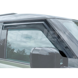 Jeu 2 déflecteurs vitre avant Defender 90 L663 2020+