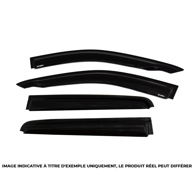 Jeu 4 déflecteurs vitre avant et arrière Defender 110 L663 2020+