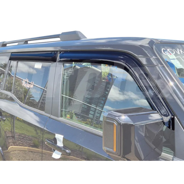 Jeu 4 déflecteurs vitre avant et arrière Toyota Land Cruiser 250 GDJ250