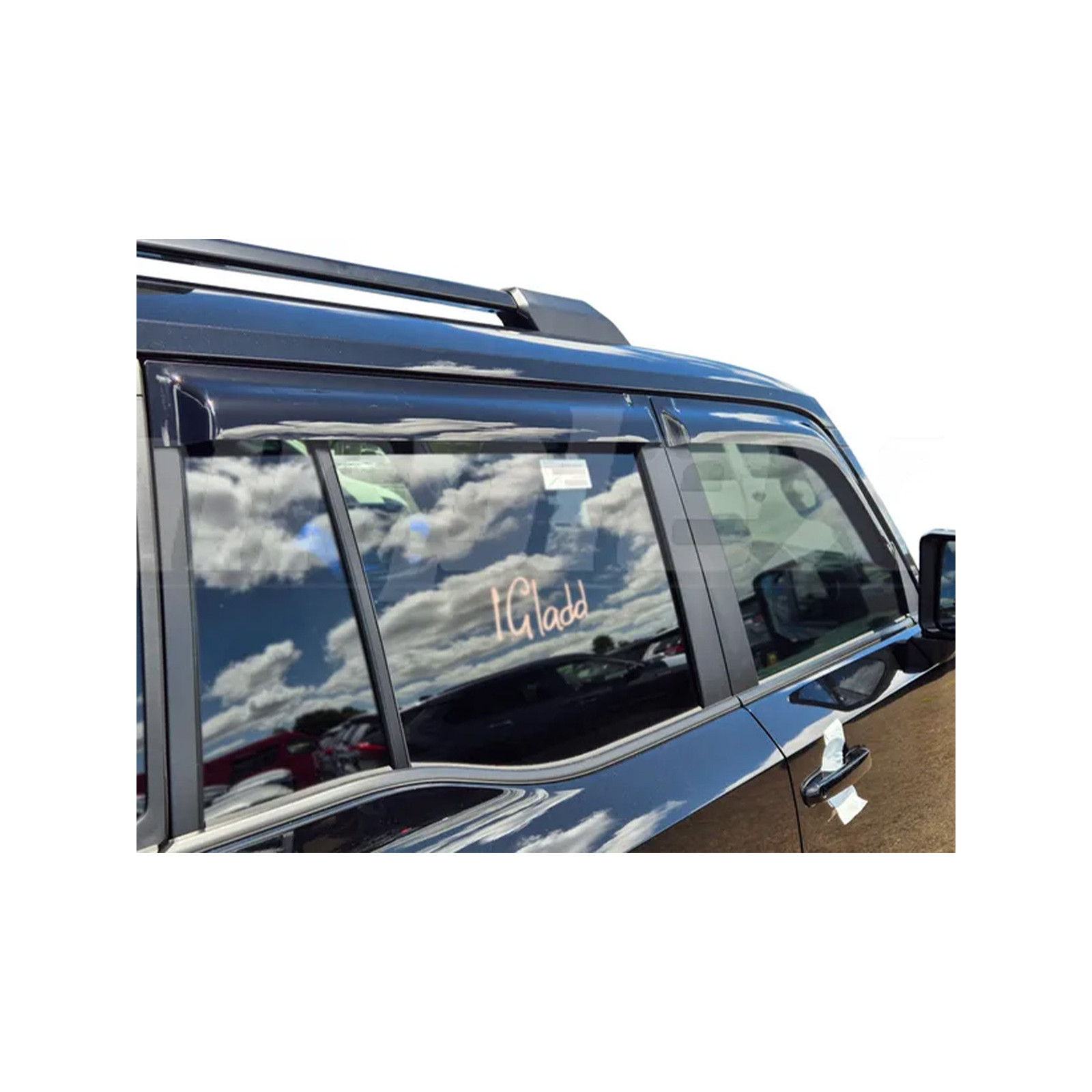 Jeu 4 déflecteurs vitre avant et arrière Toyota Land Cruiser 250 GDJ250