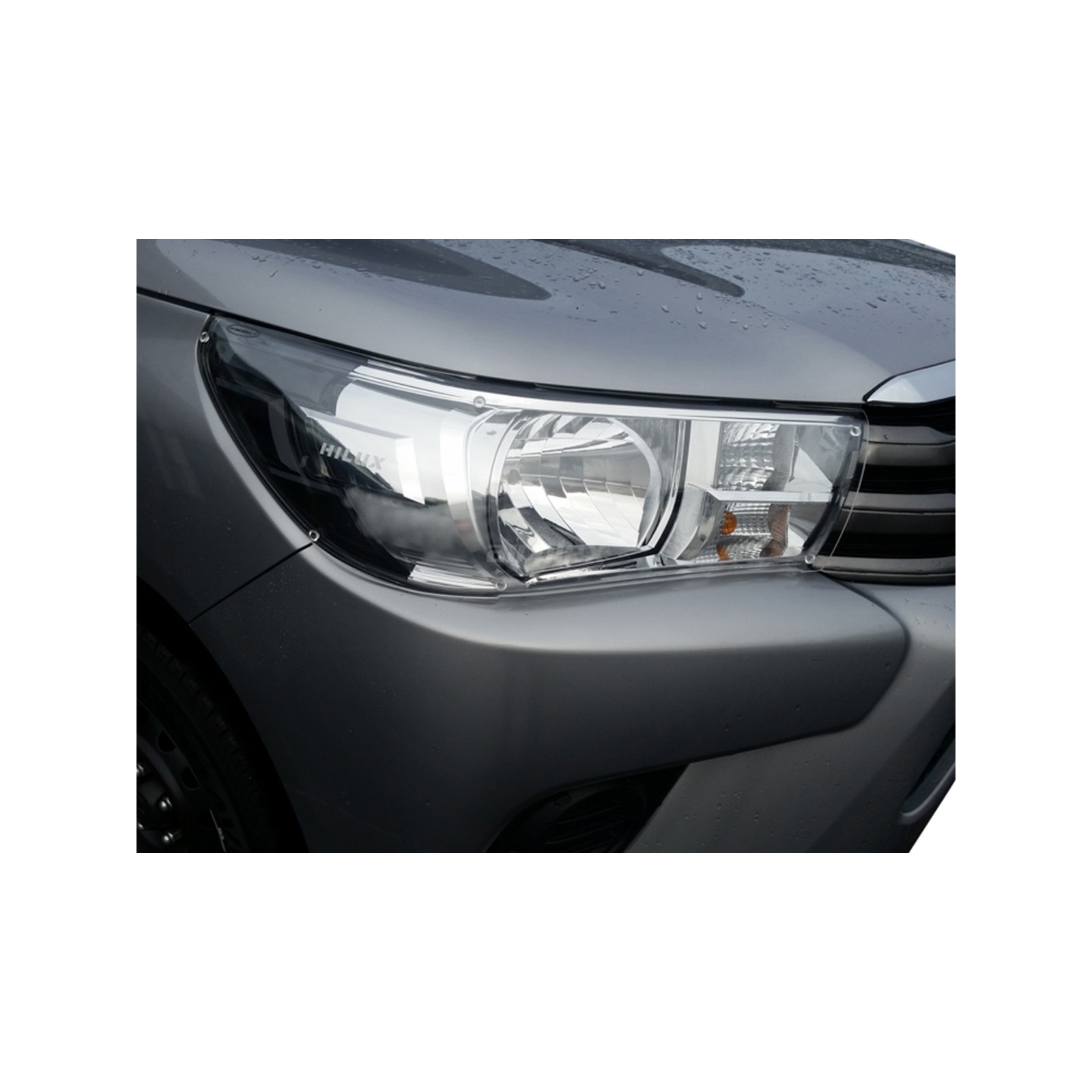 Paire protections de phare Airplex translucide Hilux Revo LeCap