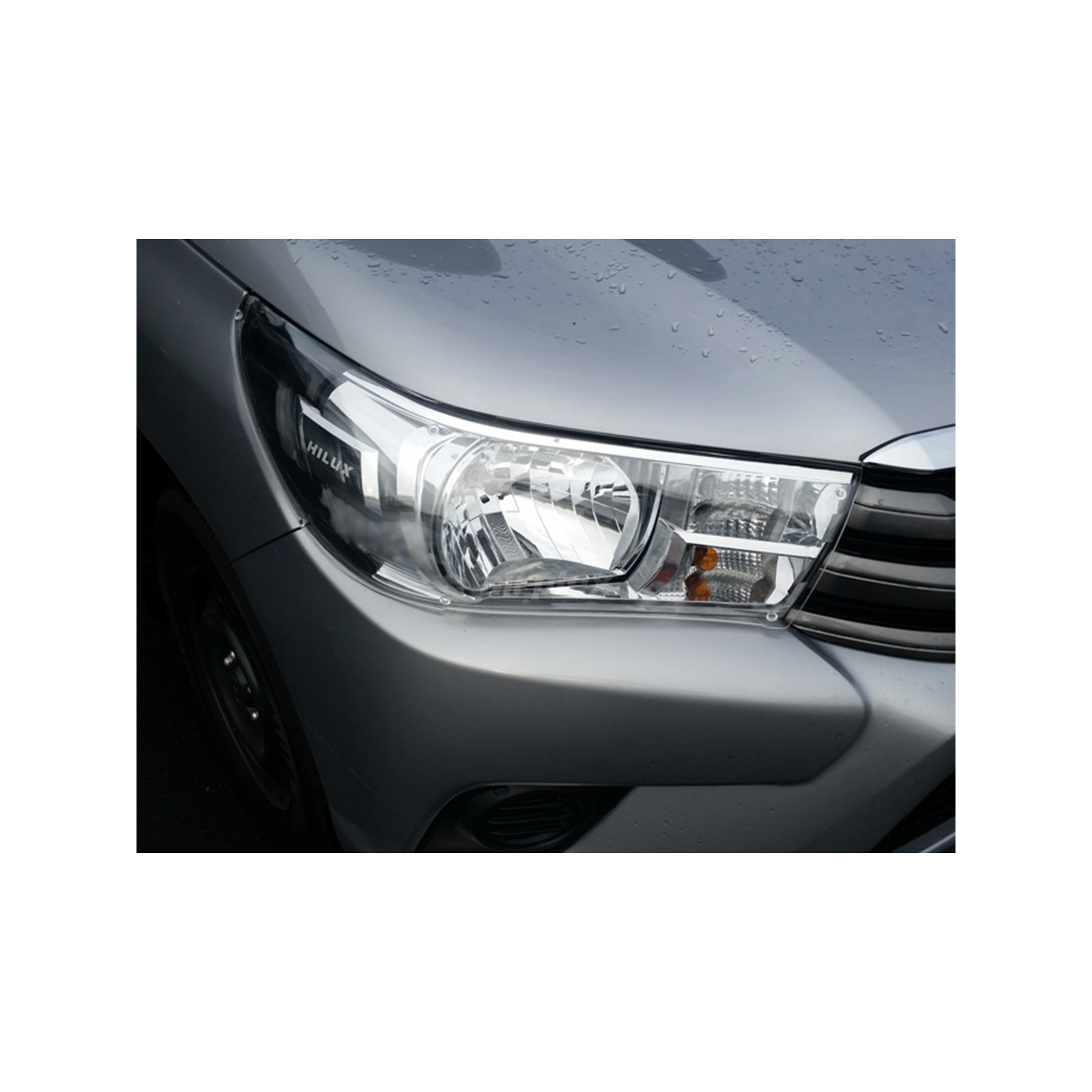 Paire protections de phare Airplex translucide Hilux Revo LeCap