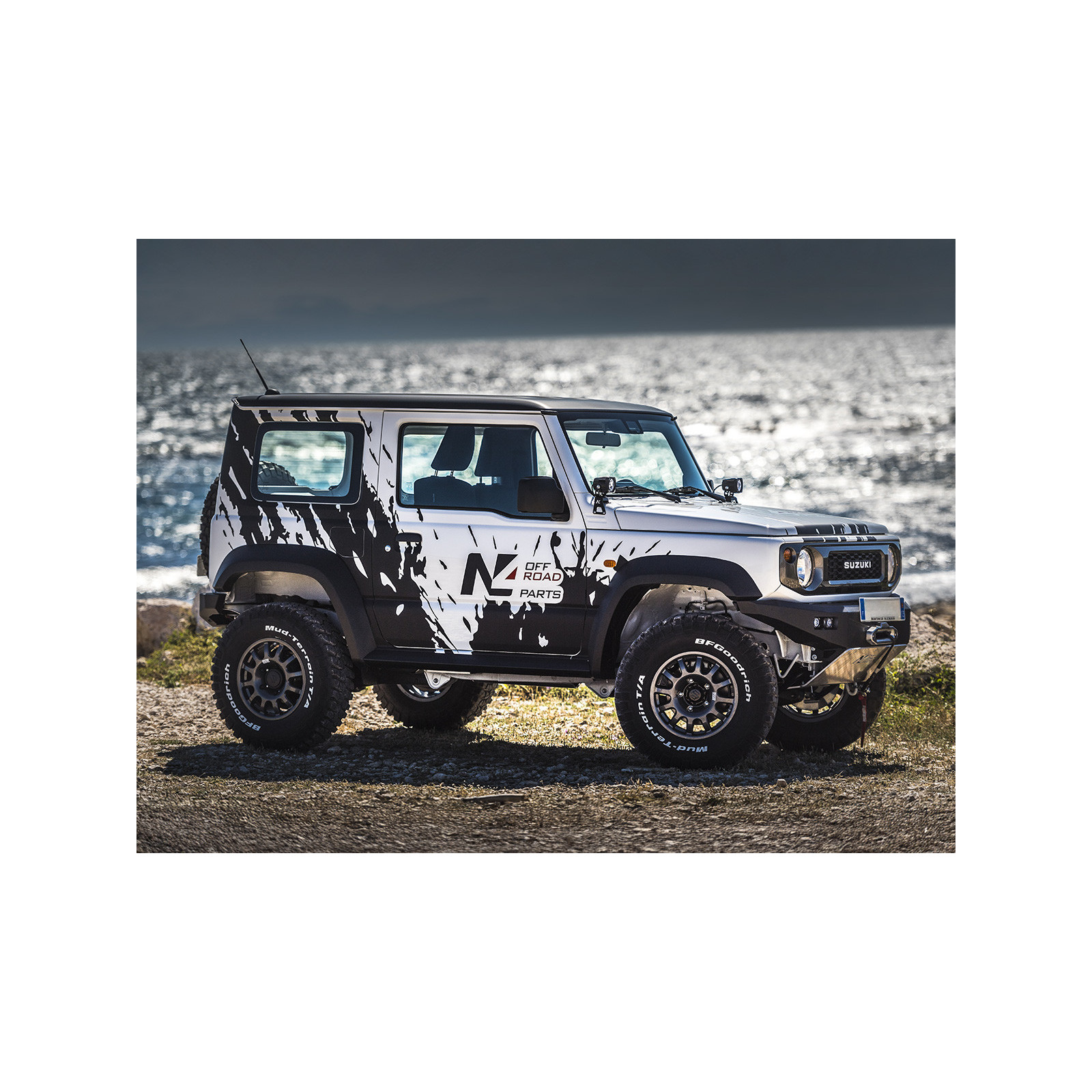 Jante Alu Braid Fullrace Grise 7x15 5x139 7 ET22 Jimny GL