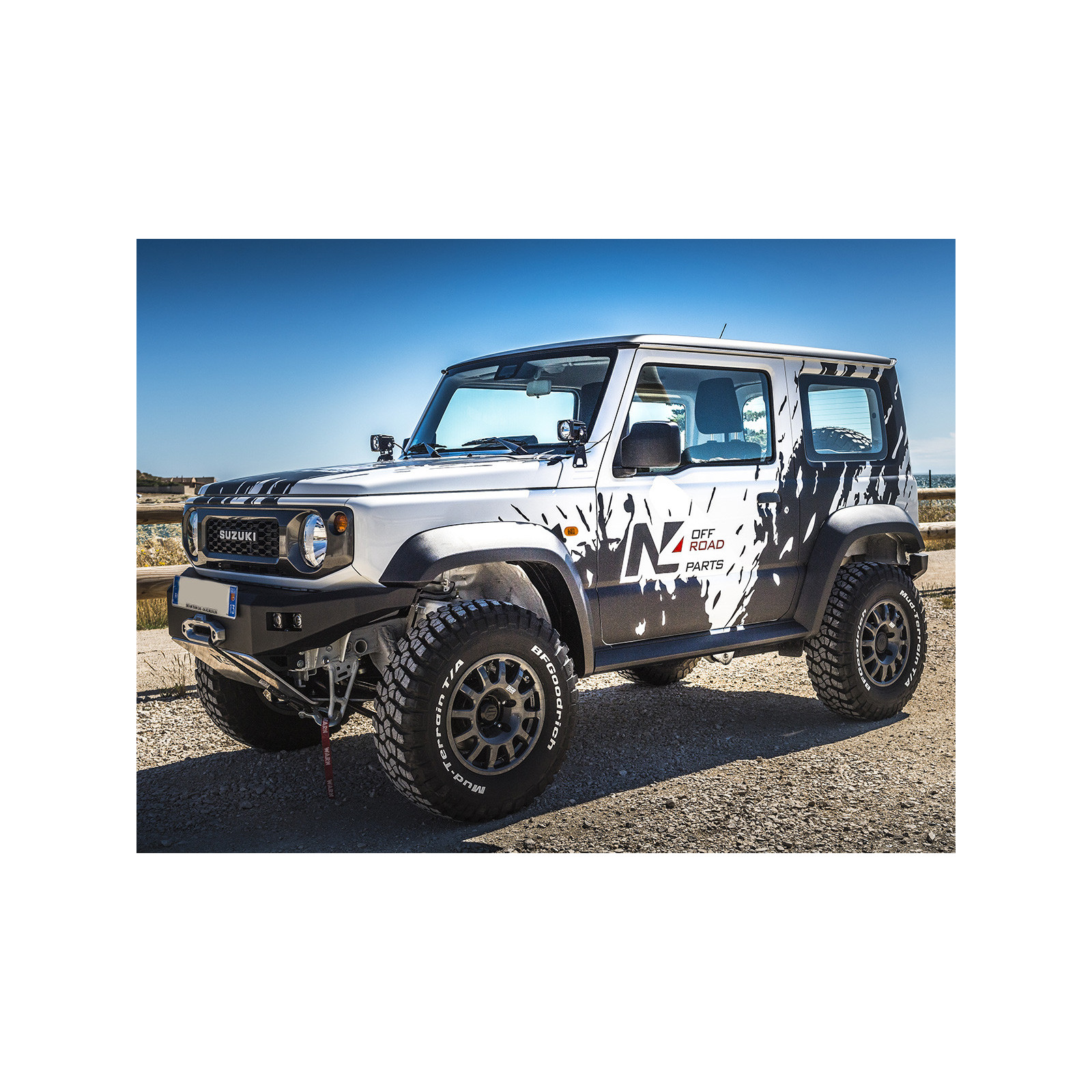 Jante Alu Braid Fullrace Grise 7x15 5x139 7 ET22 Jimny GL