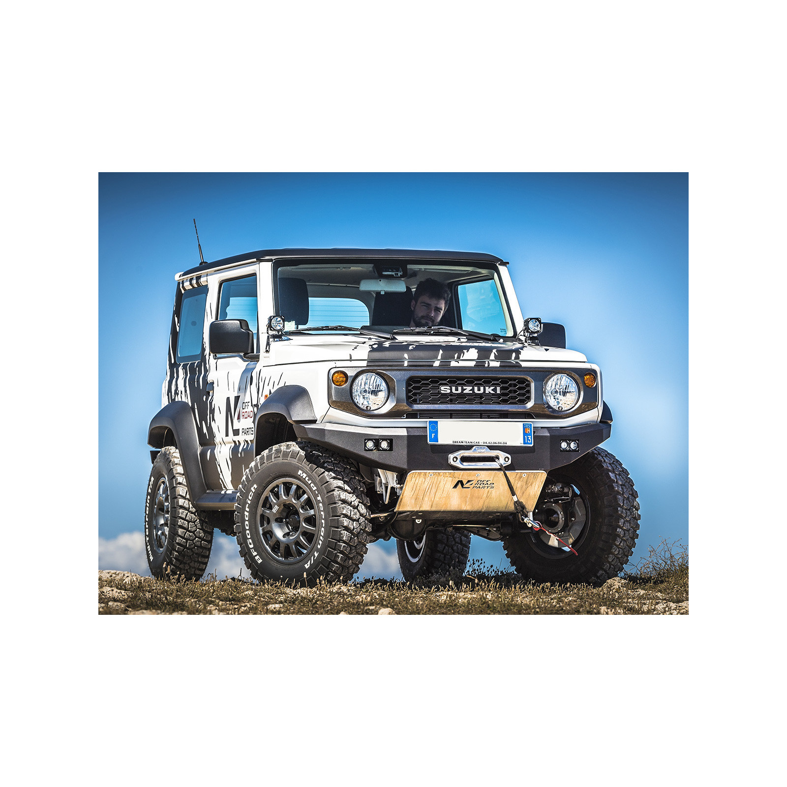 Jante Alu Braid Fullrace Grise 7x15 5x139 7 ET22 Jimny GL