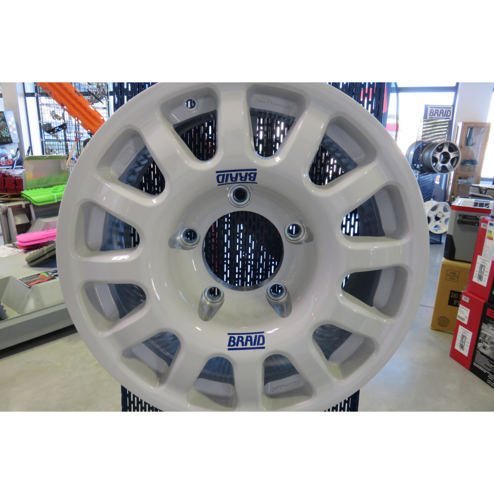 Jante Alu Braid Fullrace Blanche 7x16 5x150 ET10 HDJ-FZJ-UZJ100