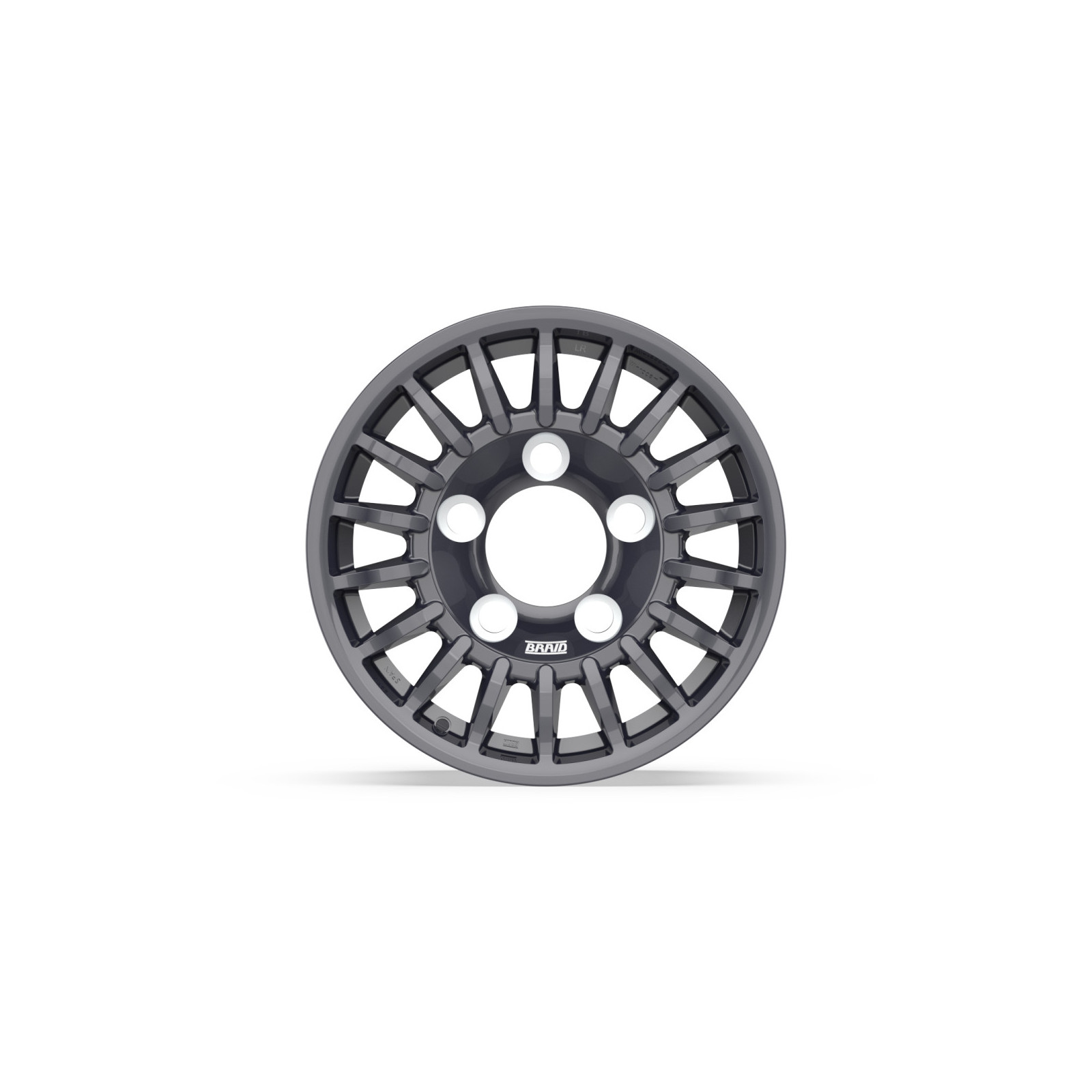 Jante Alu Braid Winrace Gris anthracite 7x16 5x165 ET10 Land Rover Defender