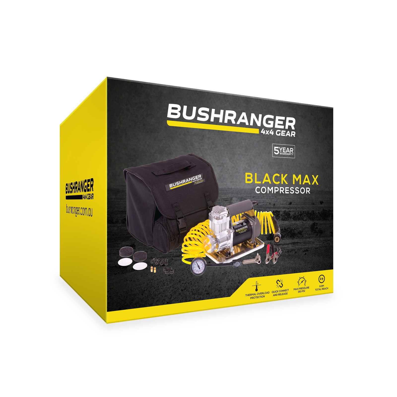 BUSHRANGER BLACK MAX COMPRESSOR