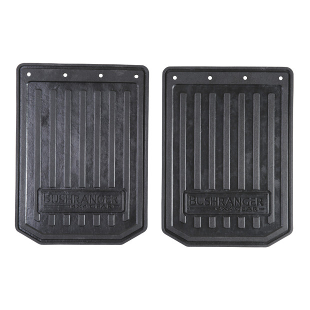 BUSHRANGER MOULDED MUDFLAP0SMALL 260 X 360MM
