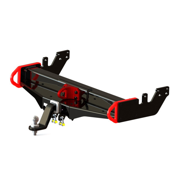 Attelage spécifique avec carré 50mm intégré Toyota HZJ79 Double Cabine Hayman Reese