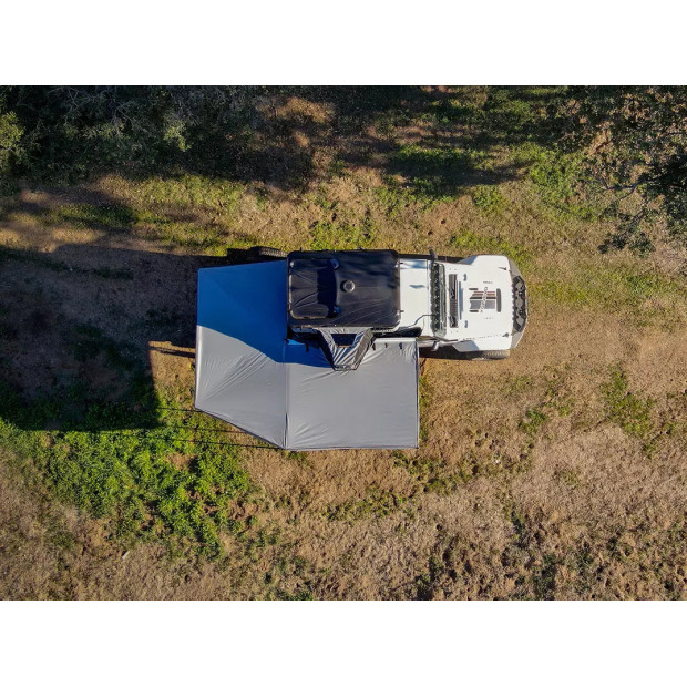 Store autoportant latéral droit ouverture 270° Falcon 250 James Baroud - Tunnel 70cm