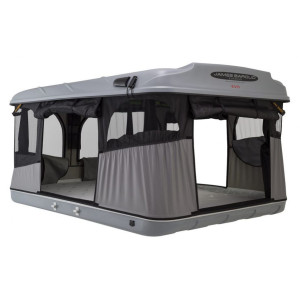 Tente de toit Evasion M EVO Aluminium gris