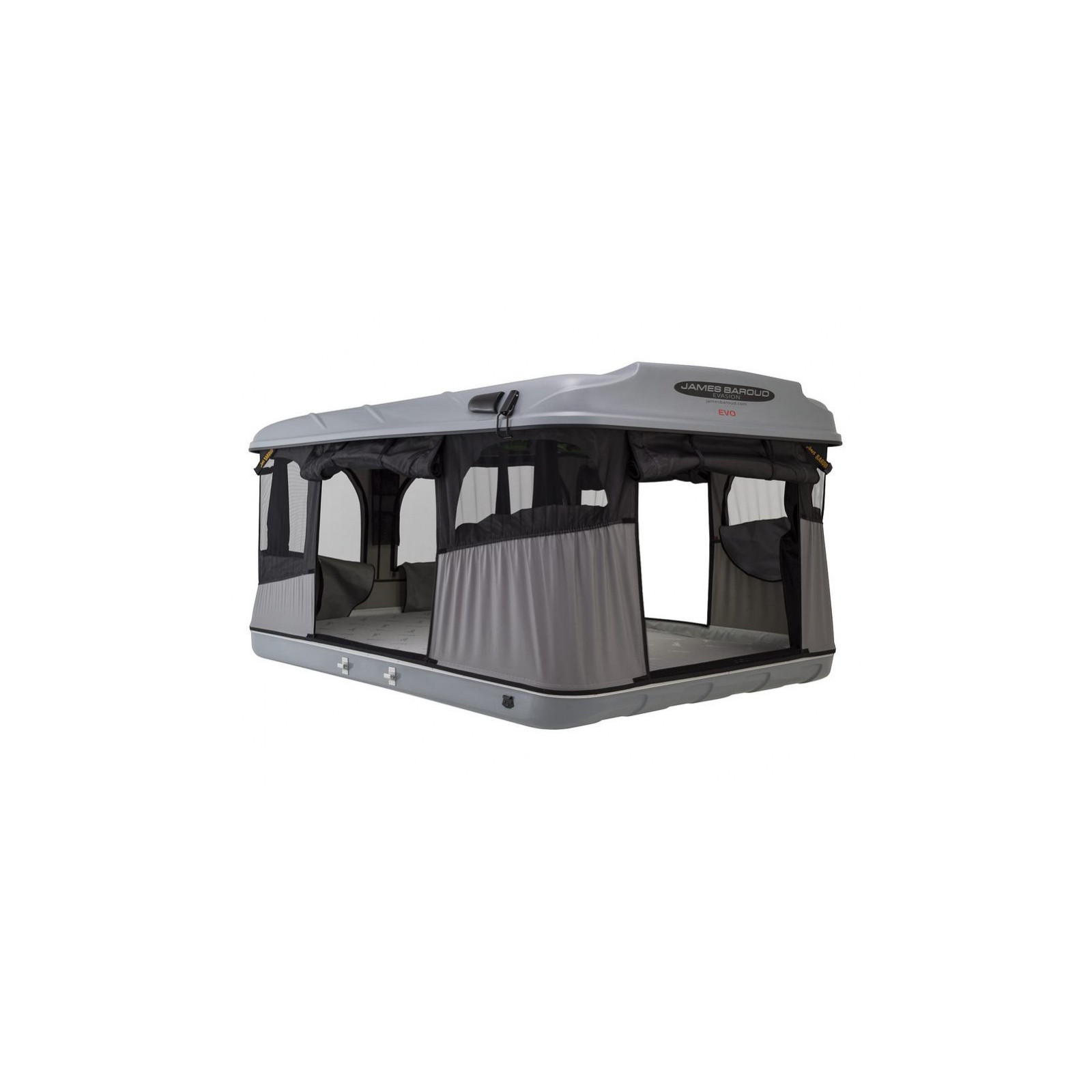 Tente de toit Evasion M EVO Aluminium gris