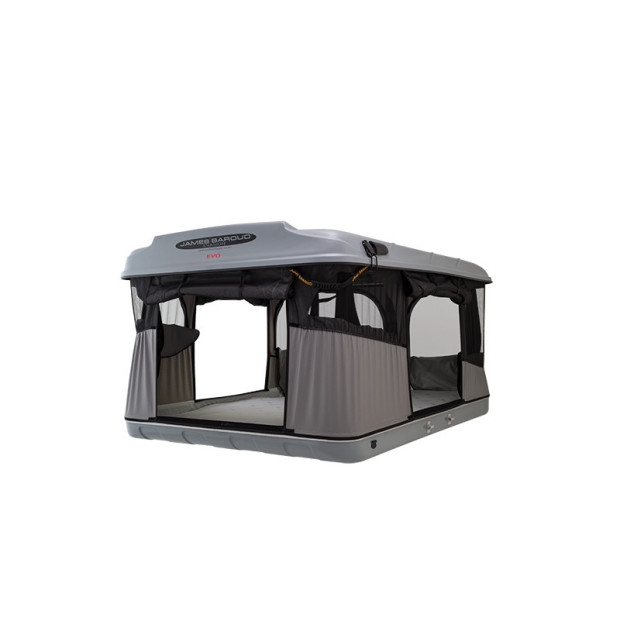 Tente de toit Evasion XL EVO Aluminium gris