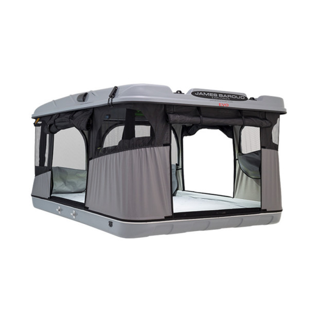 Tente de toit Grand Raid M EVO Aluminium gris