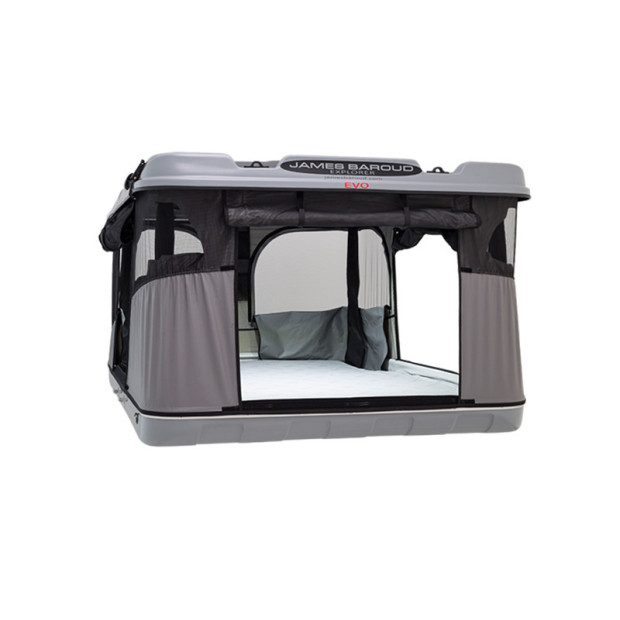 Tente de toit Grand Raid M EVO Aluminium gris