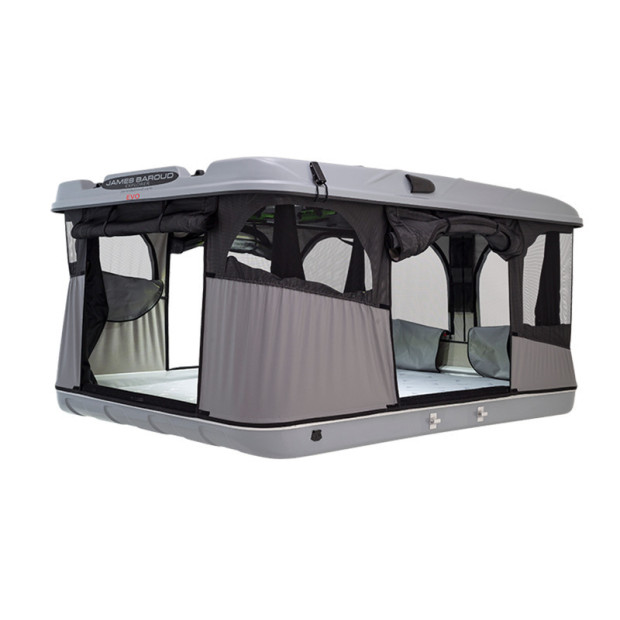 Tente de toit Grand Raid M EVO Aluminium gris