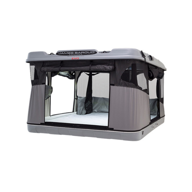 Tente de toit Grand Raid M EVO Aluminium gris