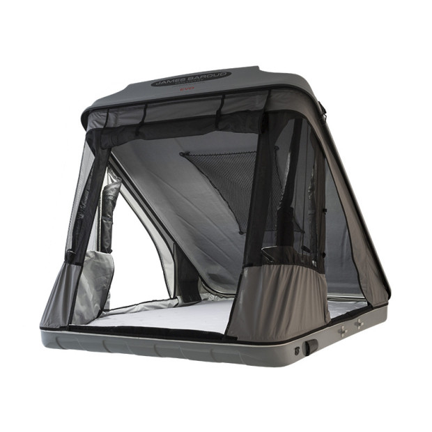 Tente de toit Discovery M EVO Aluminium gris