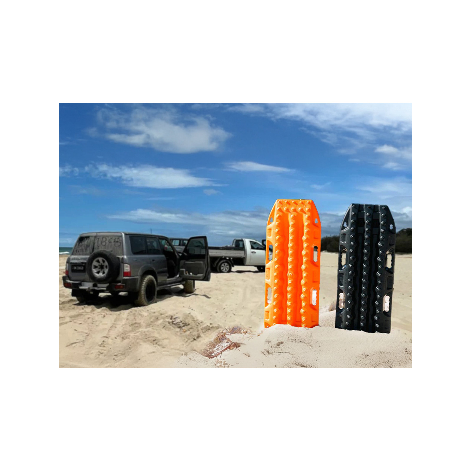 Plaques à sable Maxtrax Lite Orange - La paire