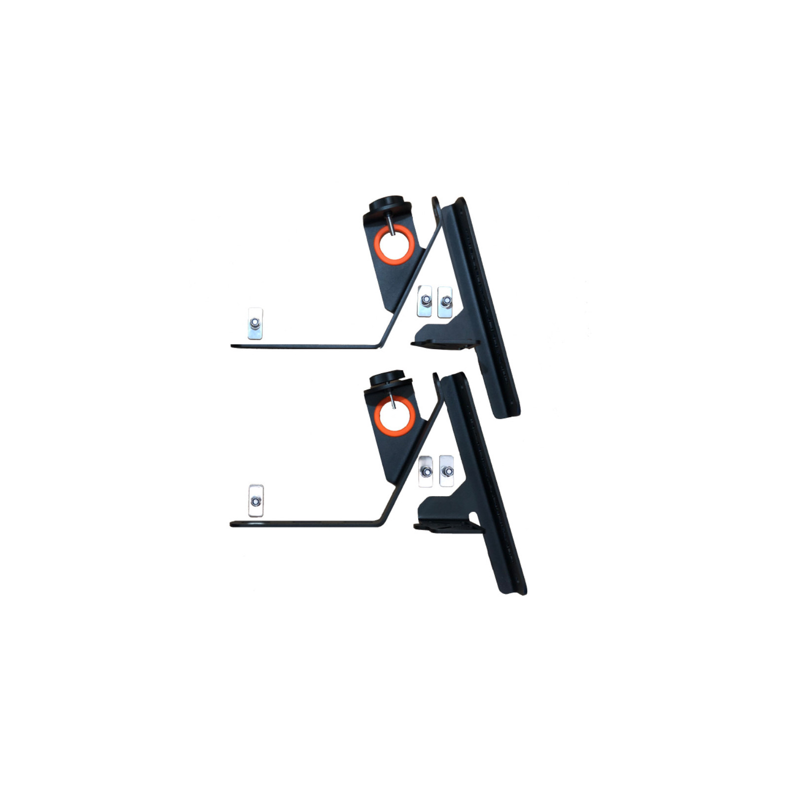 Support incliné de Maxtrax sur galerie - comprend aussi support de pelle