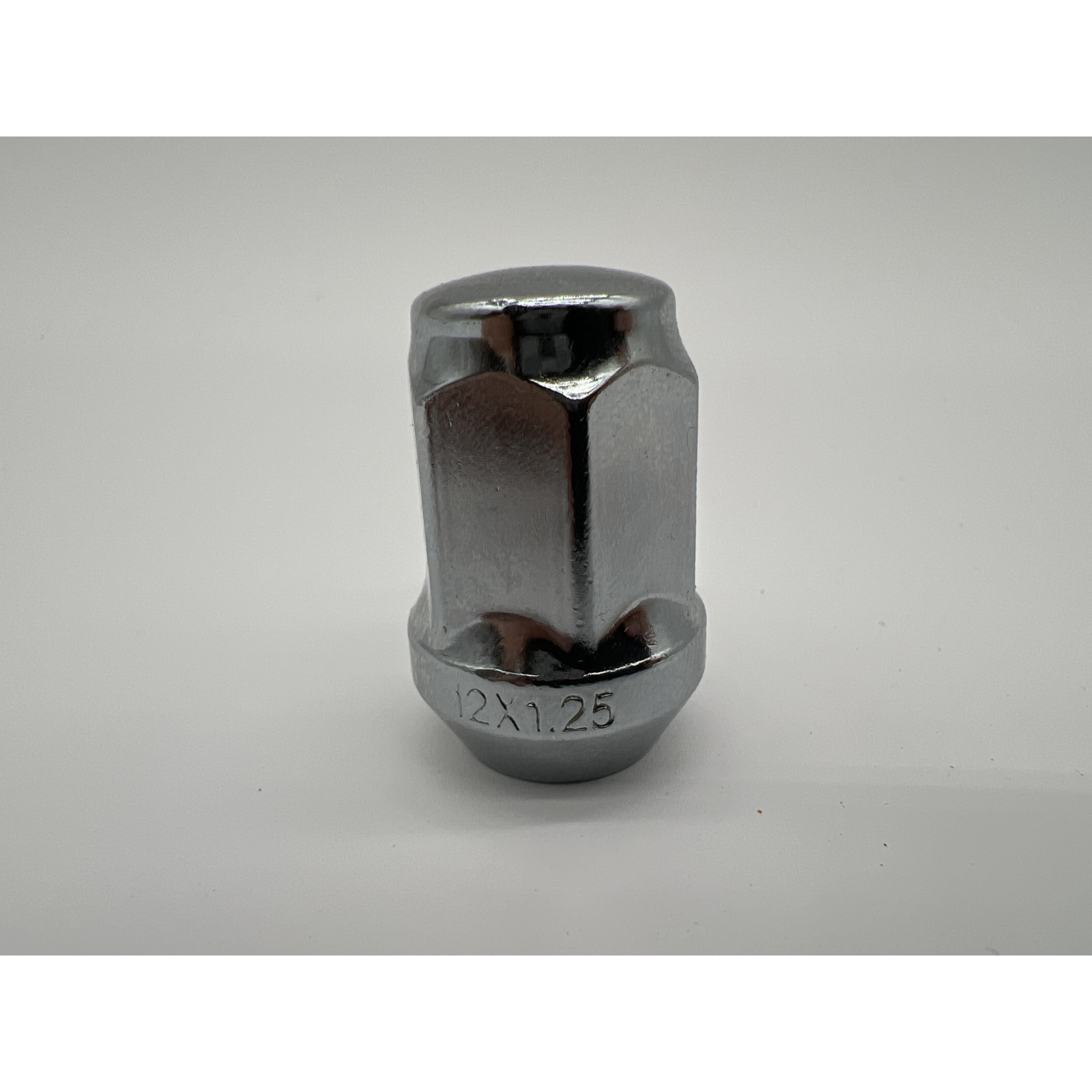 Ecrou de roue chromé 1-2” - Hex 19mm - Cône 60° - L35mm N4-Offroad