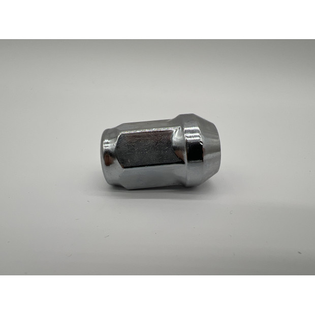 Ecrou de roue chromé 1-2” - Hex 19mm - Cône 60° - L35mm N4-Offroad