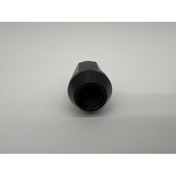 Ecrou de roue noir 1-2 - Hex 19mm - Cône 60° - L35mm N4-Offroad