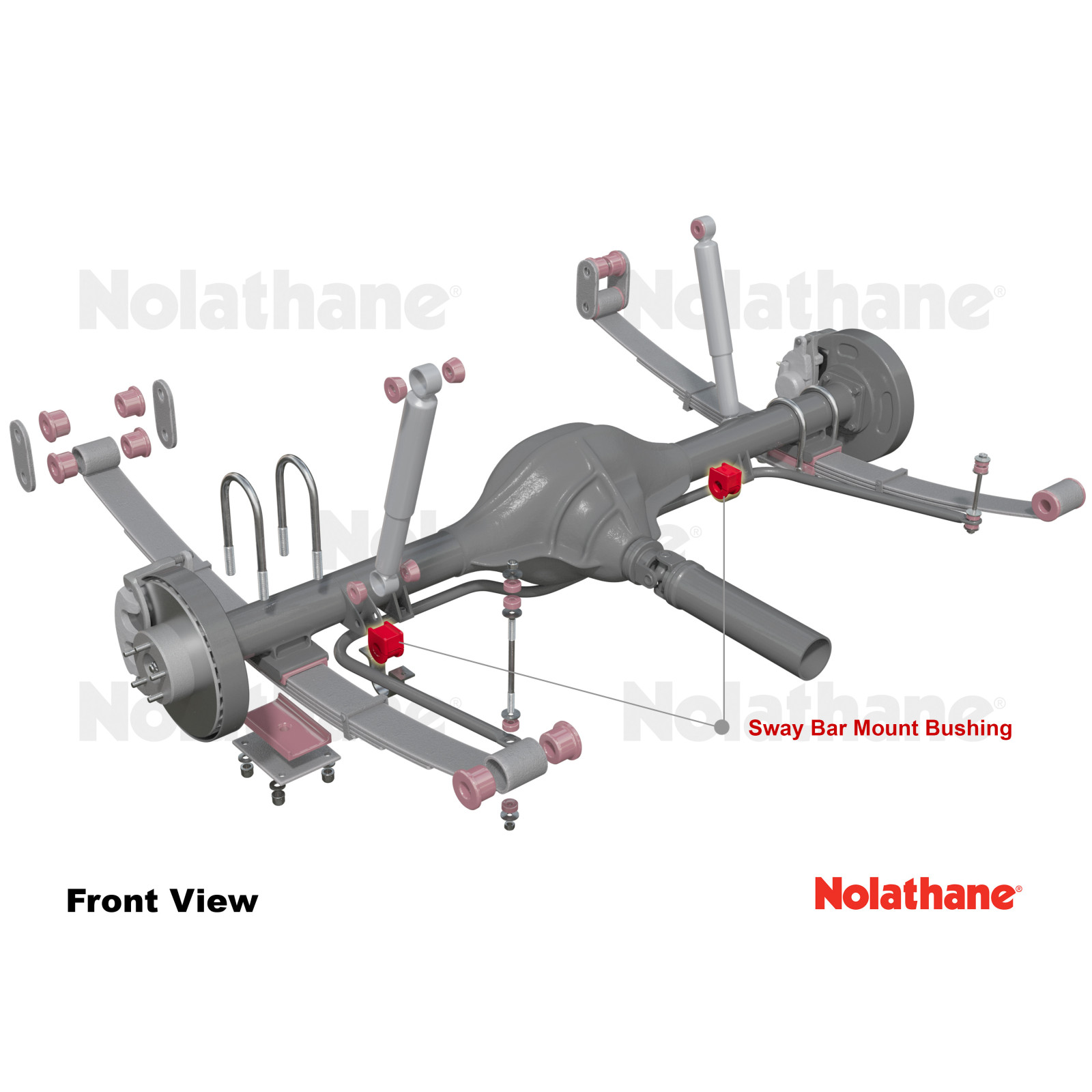 Sway bar - mount bushing
