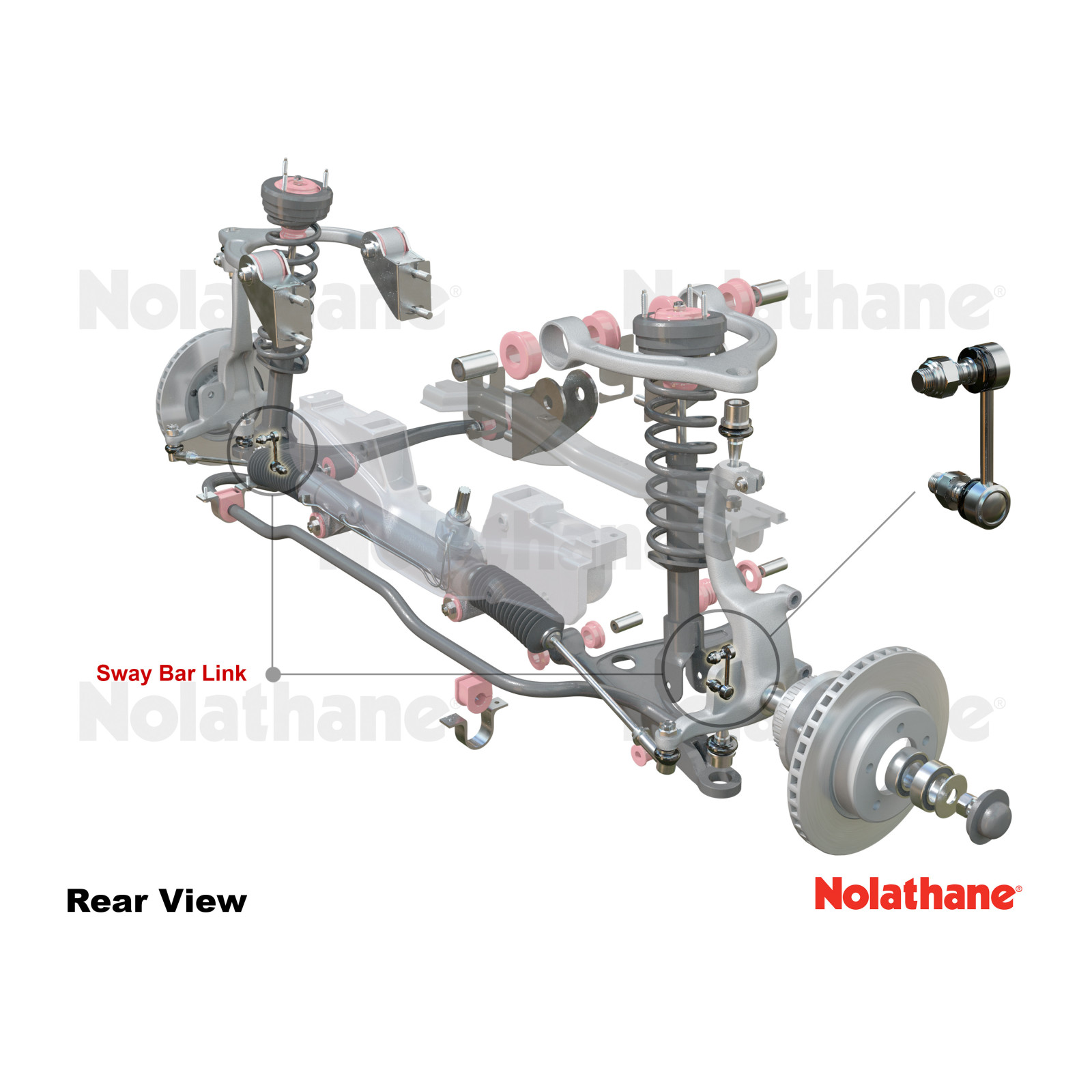 Sway bar - link