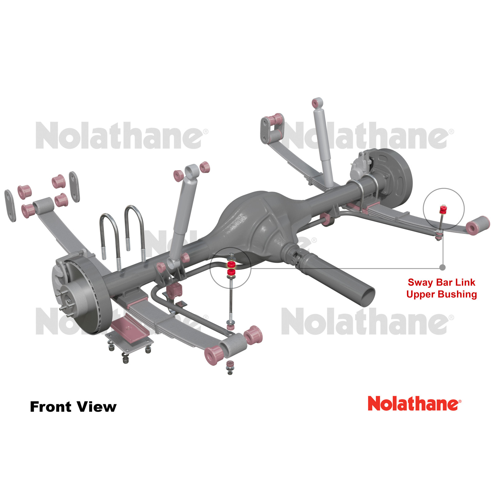 Sway bar - link inner bushing