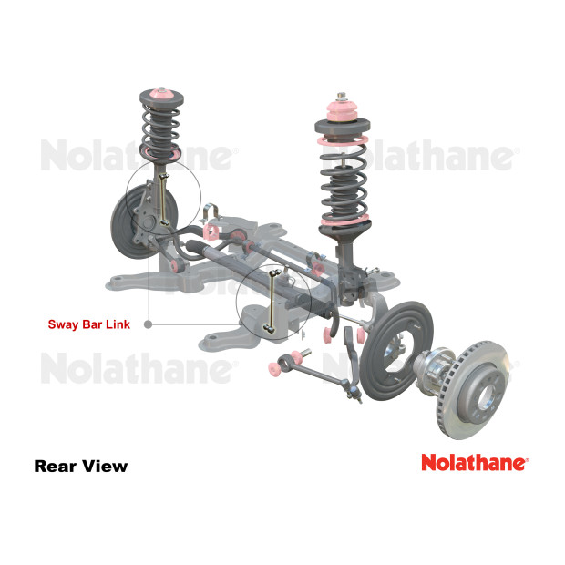 Sway bar - link