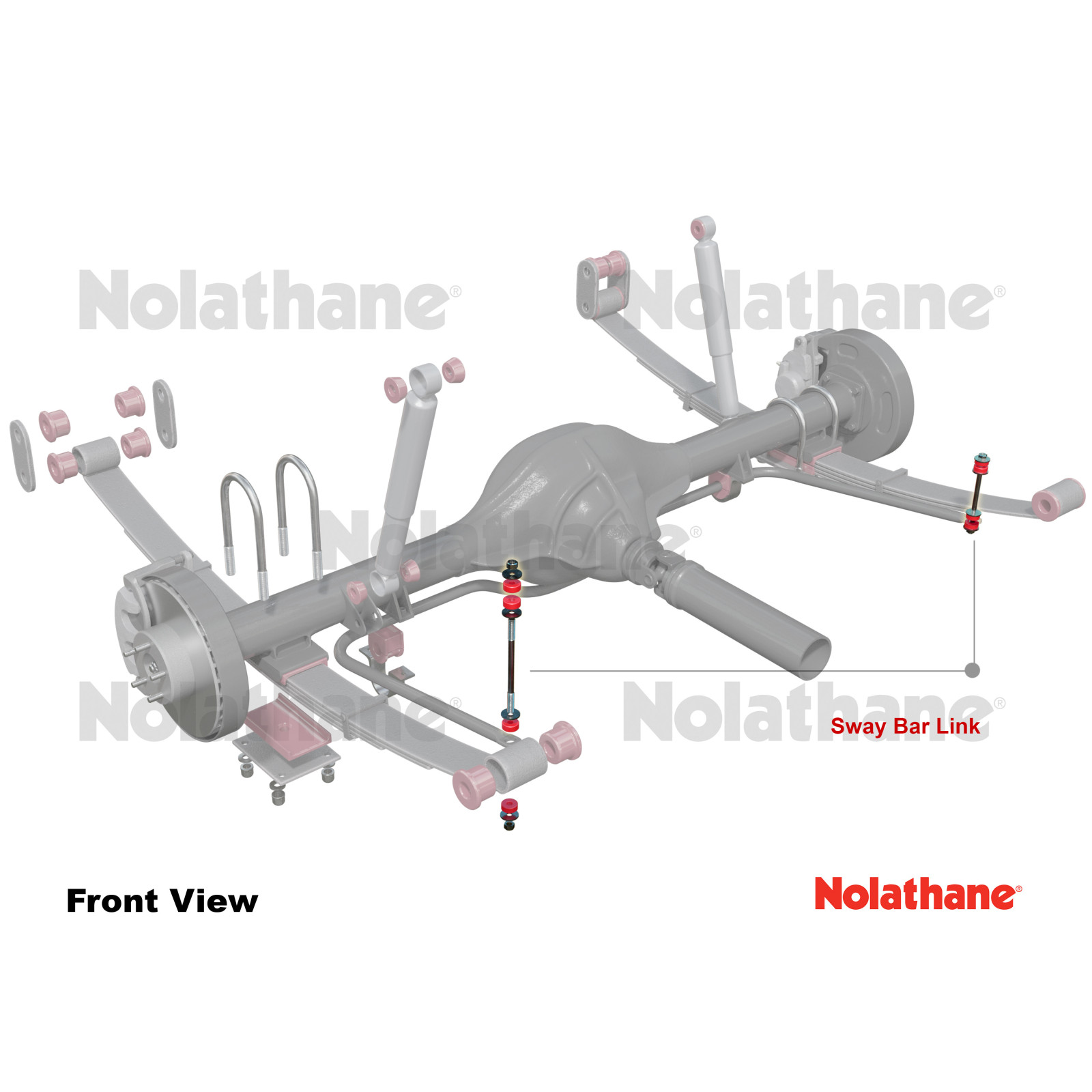 Sway bar - link