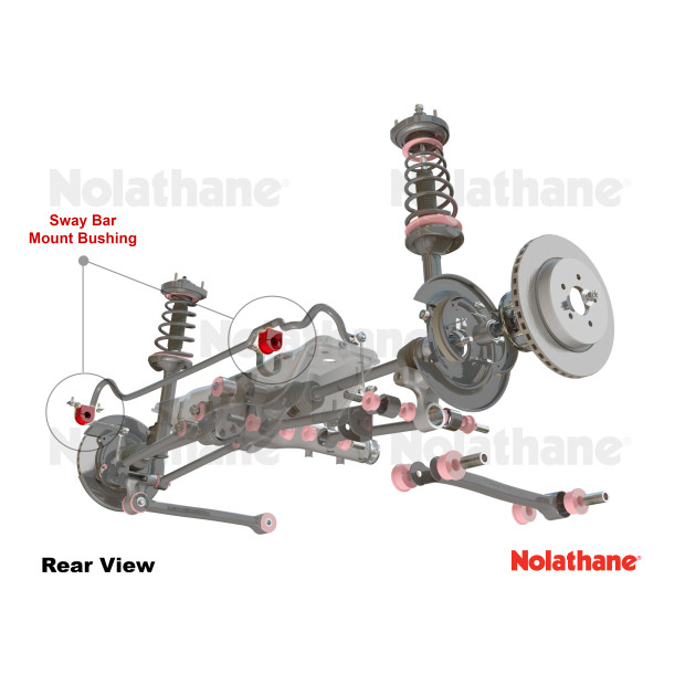Sway bar - mount bushing