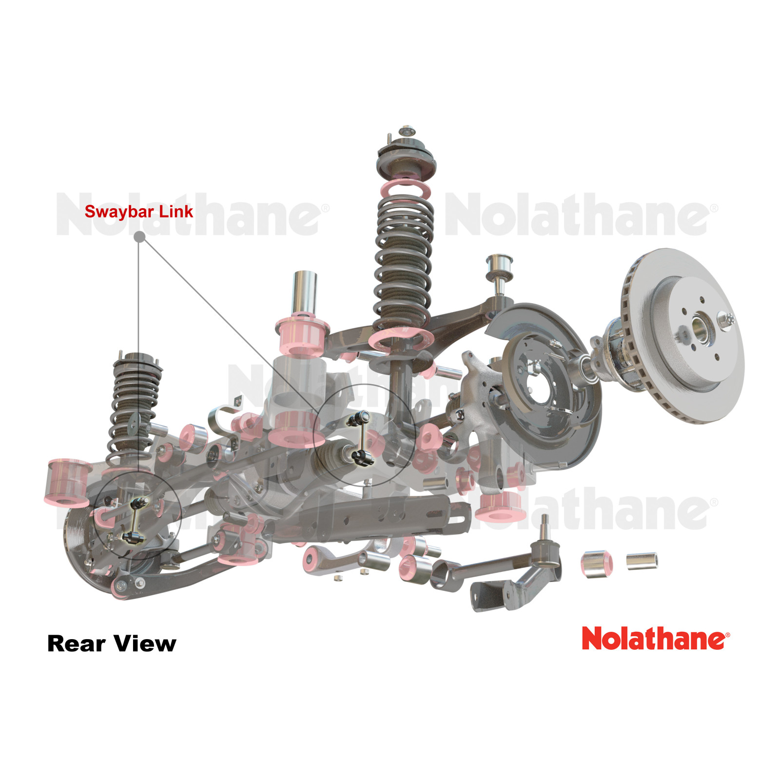 Sway bar - link