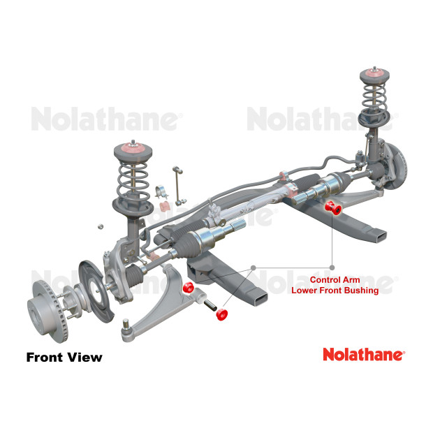 Control arm - lower inner front bushing