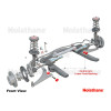 Control arm - lower inner front bushing
