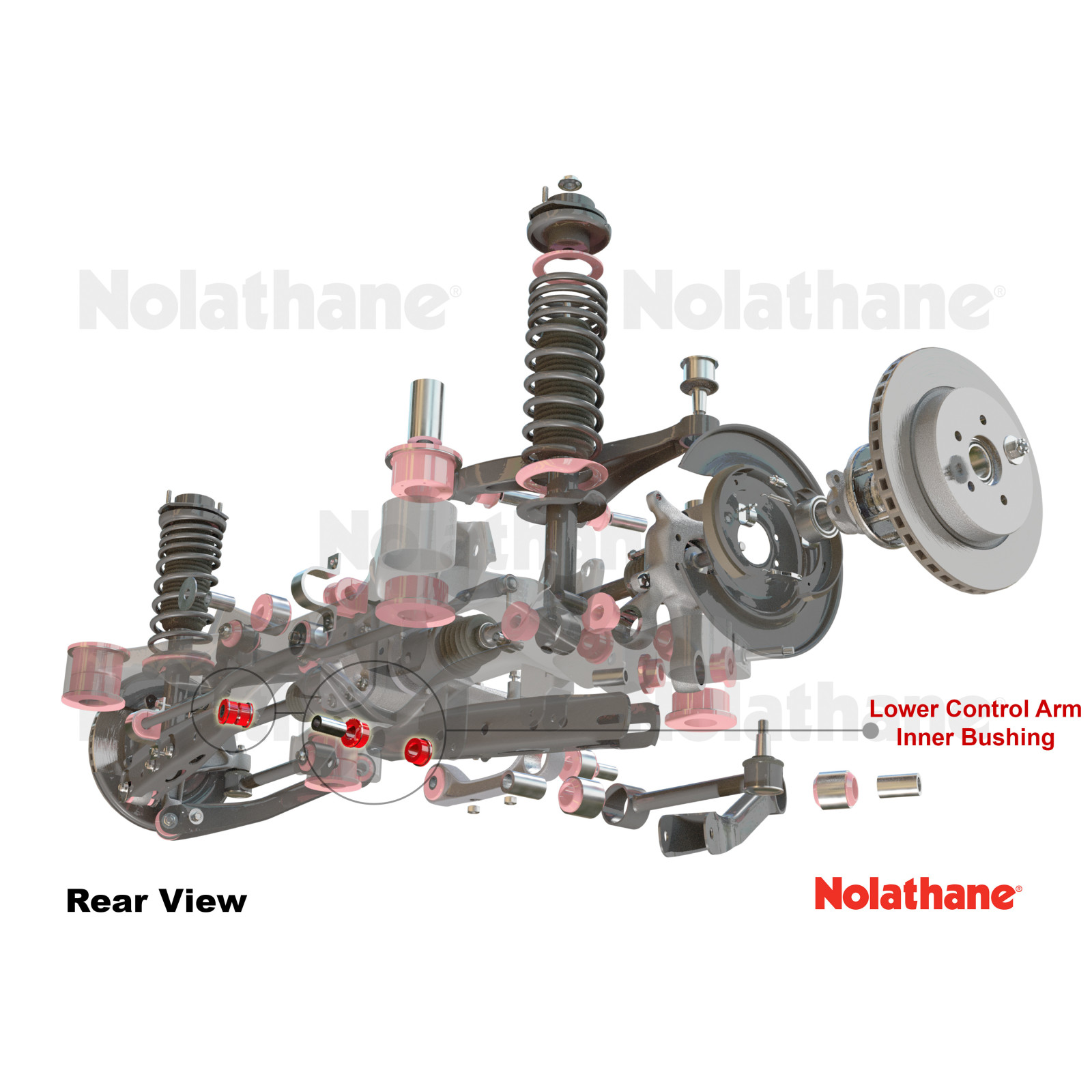 Control arm - lower inner bushing