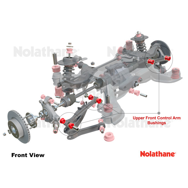 Control arm - upper front bushing