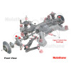 Control arm - upper rear bushing