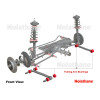Trailing arm - lower bushing