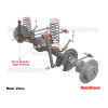 Shock absorber - upper bushing