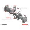 Shock absorber - lower bushing
