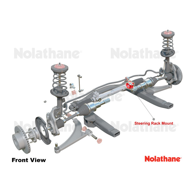 Steering - rack & pinion bushing
