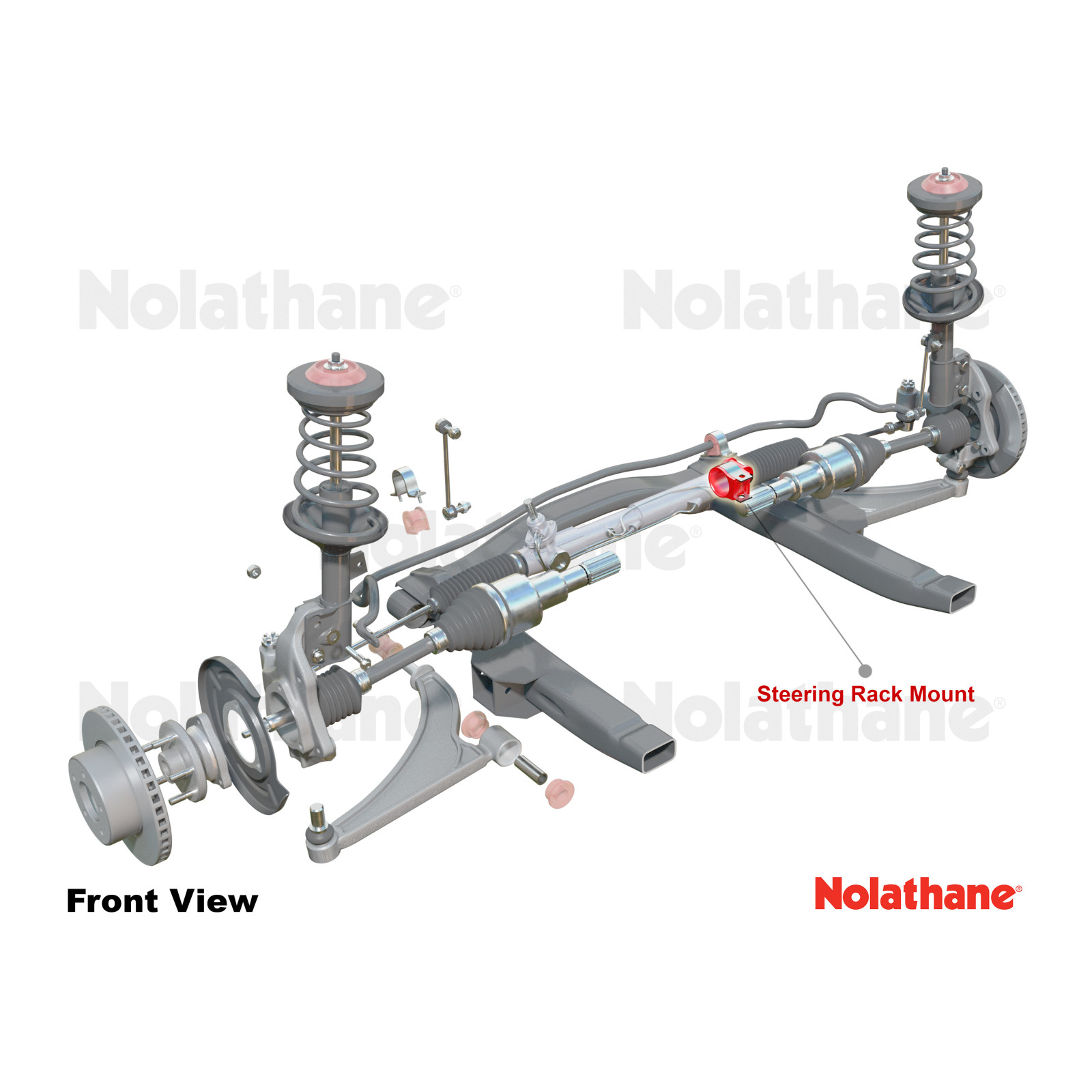 Steering - rack & pinion bushing
