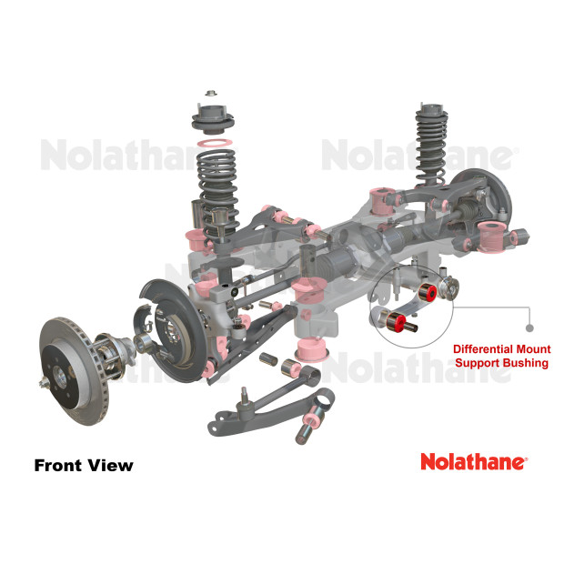 Differential - mount front bushing