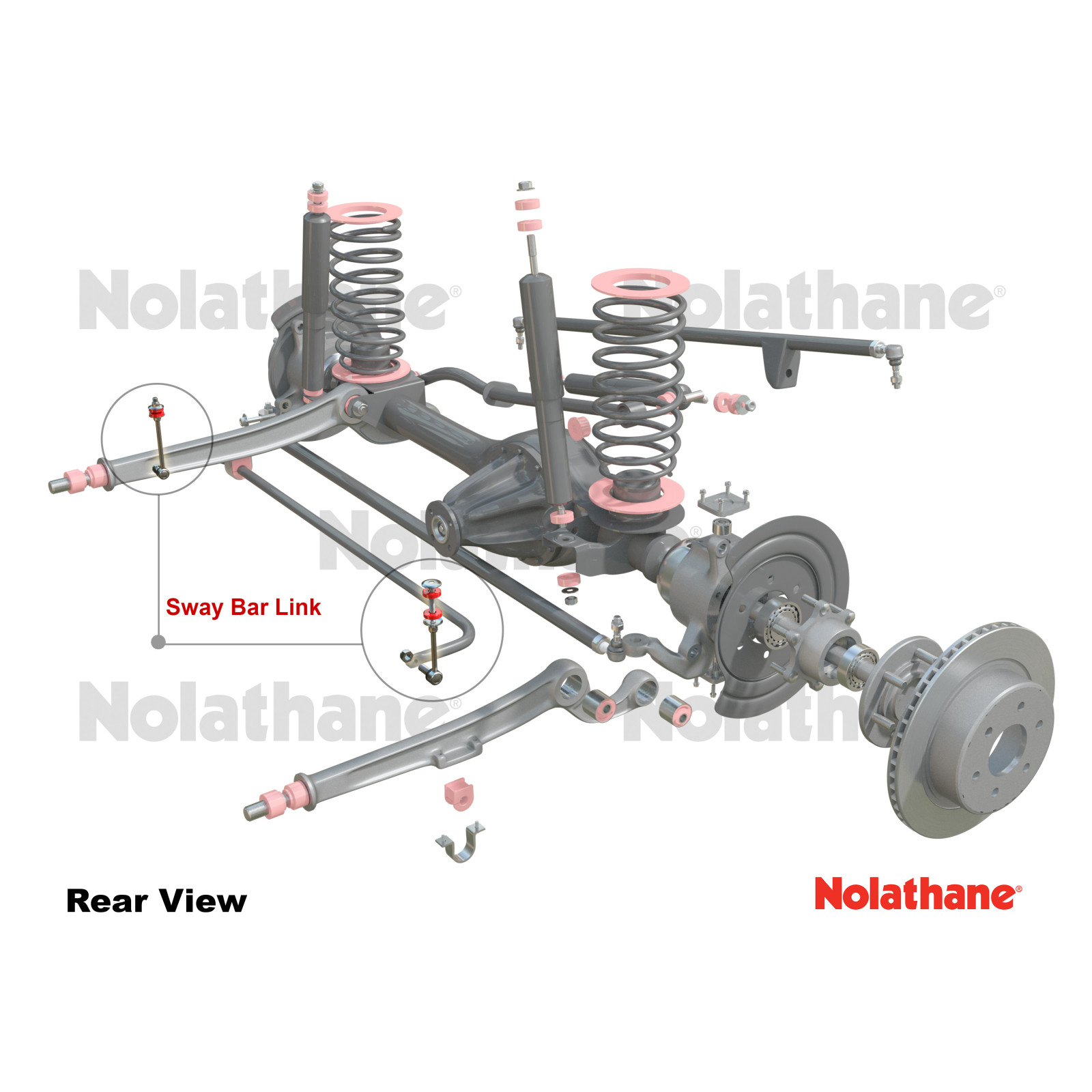 Sway bar - link