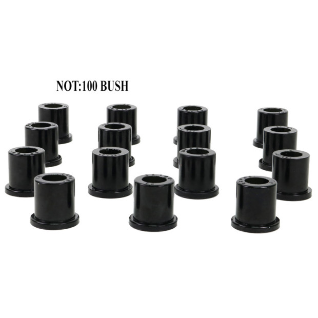 Spring - eye front & shackle bushing UNIT