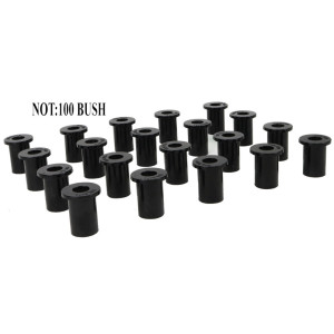 Spring - eye front & shackle bushing UNIT