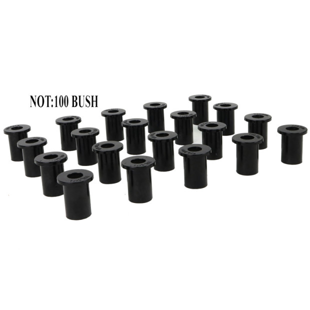 Spring - eye front & shackle bushing UNIT